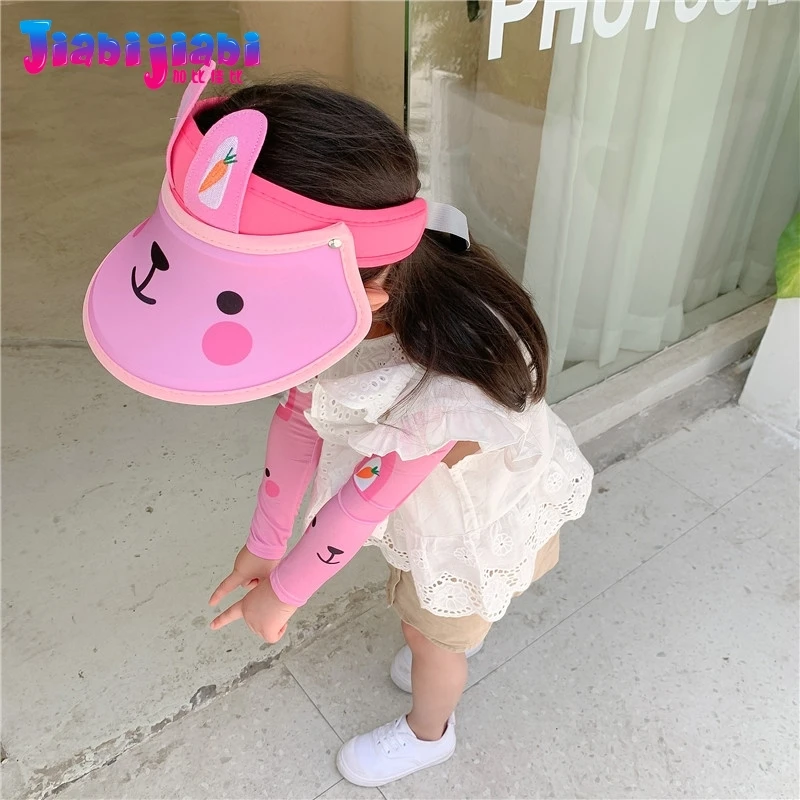 Летняя шляпа для мальчиков и девочек УФ-солнцезащитная Кепка маленьких