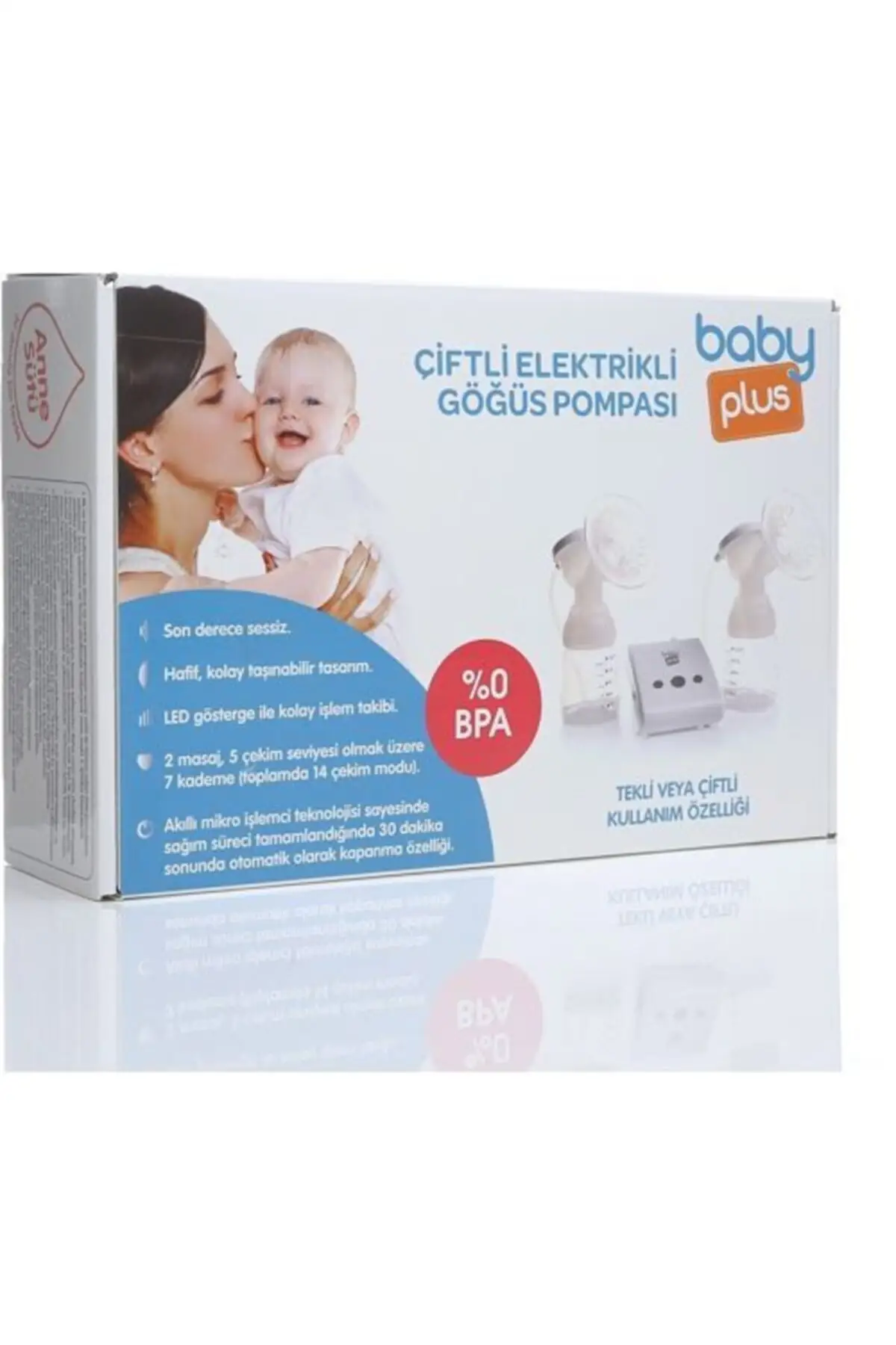 BabyPlus 2-in-1 Electric Breast Pump both comfort and flexibility single or double electric Hygienic design original