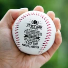 Для папы, я никогда не перерощу место в твоем сердце-напечатанное содержание Бейсбольного мяча, рождественского подарка на день рождения.