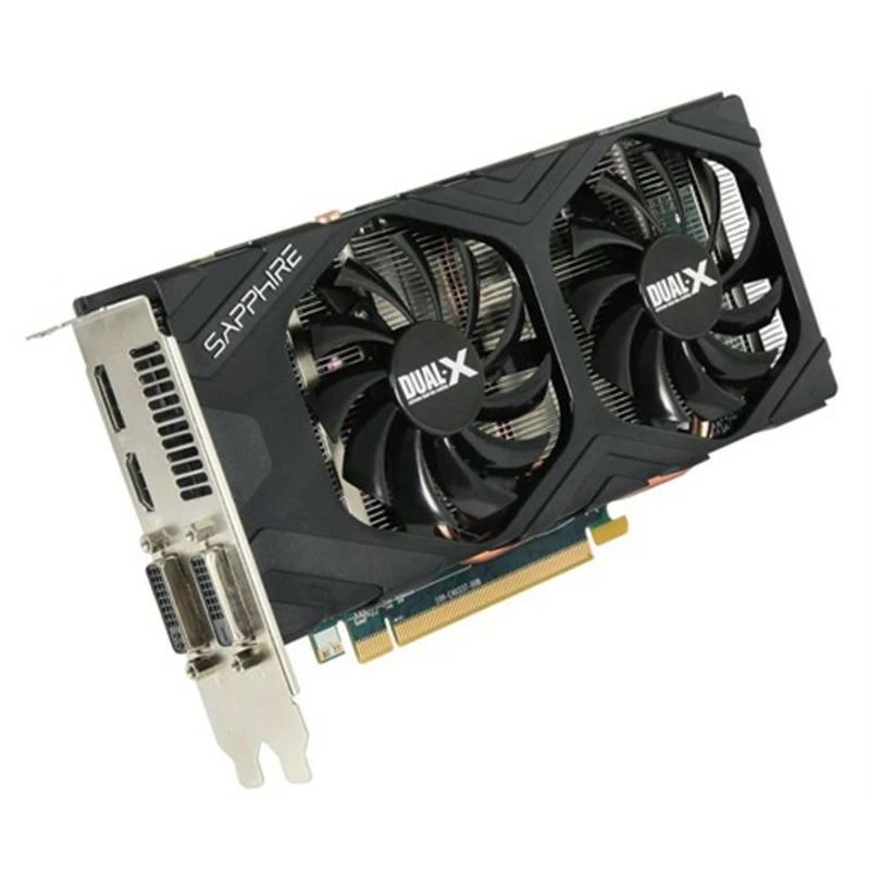 Видеокарта SAPPHIRE HD 7850 2 Гб графический процессор AMD Radeon HD7850 бит видеокарта для