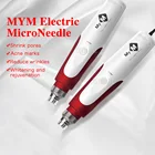 Байонетная Дерма ручка электрическая микро игла Dermapen Отшелушивающий прибор для сокращения пор микроиглы тату удаление картрайда