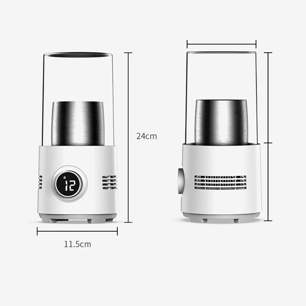 Охлаждающая нагревательная чашка быстрая горячая и холодная умная двойного