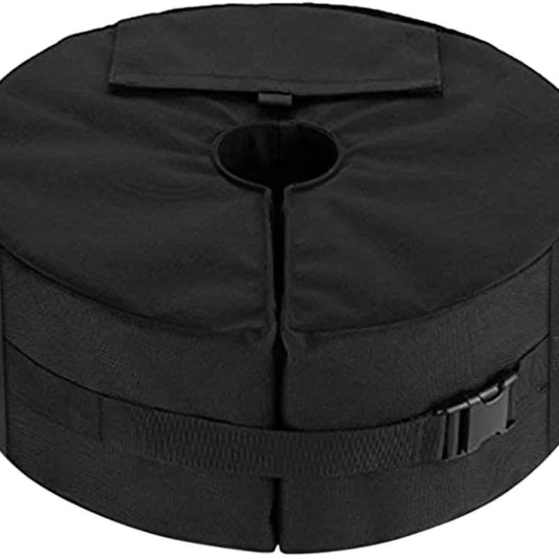 

Patio Umbrella Base Weight Bag, Round Weights for Outdoor Umbrella Stand, Sand Bags with Durable Side Handle for Garden