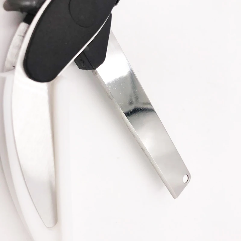 

Kitchen Food Scissor 2 in 1 Utility Scissors Knife&Board Smart Chef Stainless Steel Ourdoor Meat Potato Cheese Vegetable Kitchen