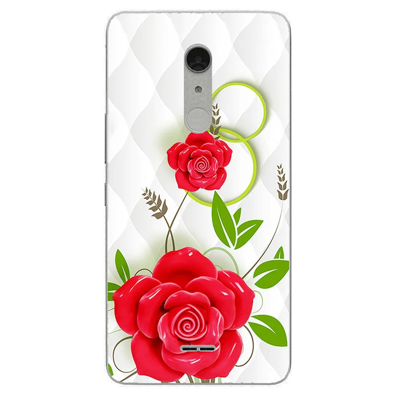 Чехол для телефона Alcatel A3 XL 9008 9008D 9008X мягкий силиконовый чехол из ТПУ с цветочным
