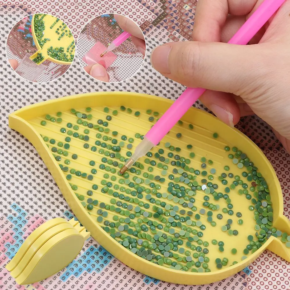 

Embroidery Accessories Diamond Painting Tray Diamond Painting Drill Plate Beading Plates Diamond Storage Tray