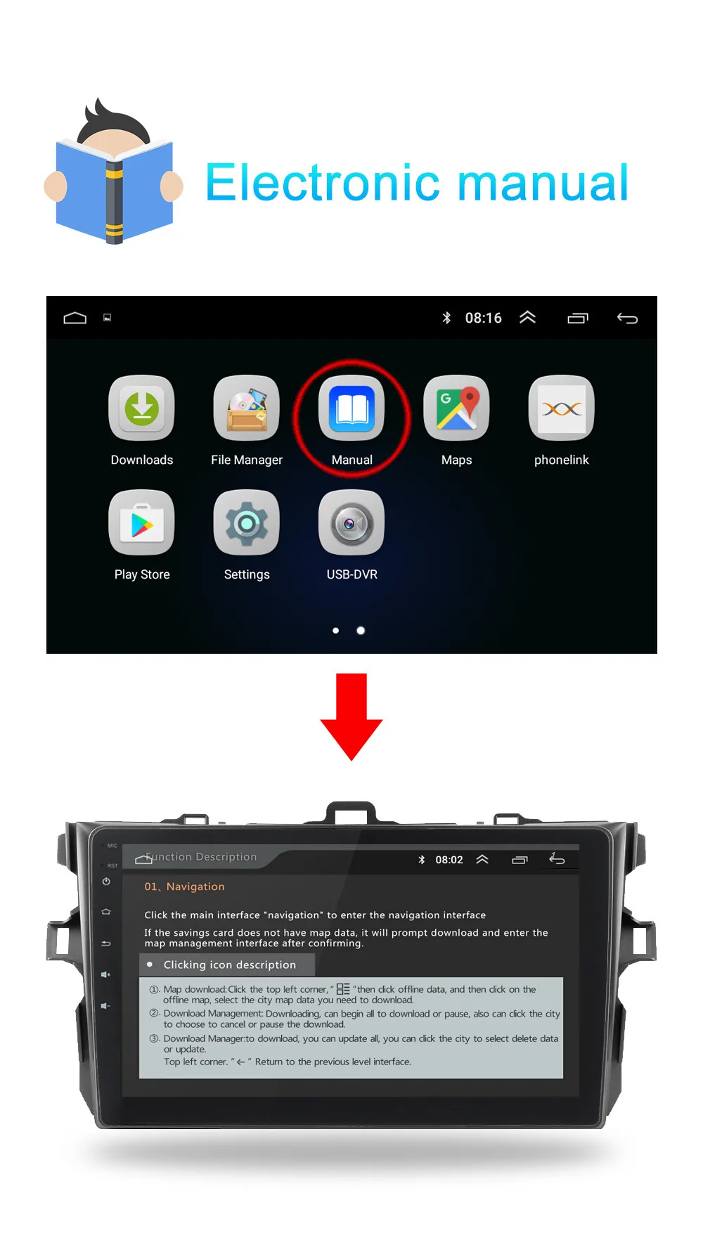 2Din Android 9,1 Автомобильный мультимедийный плеер Радио Стерео gps для Toyota Corolla E140/150 2006 2007-2009 2010 2011 2012 2013
