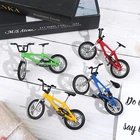 Миниатюрный Кукольный мини-велосипед 112, 1 шт., 4 цвета, модель велосипеда, игрушки для кукольного дома, садовые аксессуары