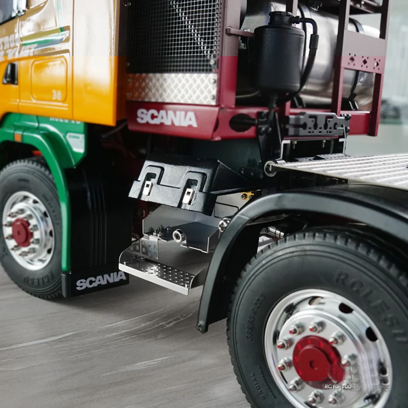 1 шт. 1/14 Scania грузовик G 6185 боковая педаль кузова R620 R470 металлические педали с