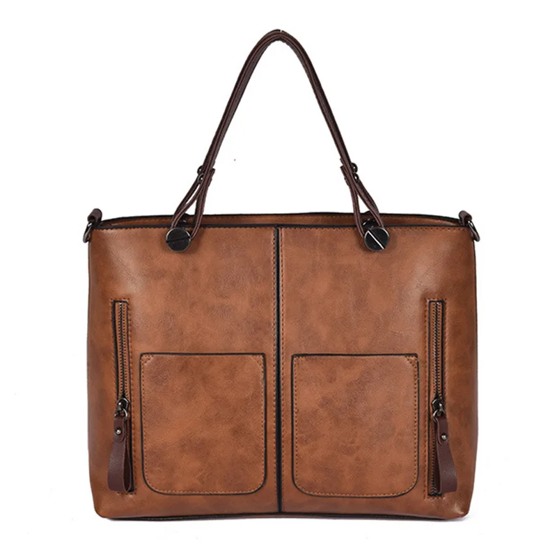 

Women's High Quality PU Leather Bag for Shoulder Carry Elegant Retro Female's Handbag Suitable For Work Dating Shopping