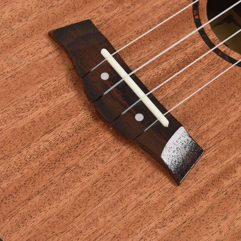 

Tenor Concert Ukulele 23 Inch Travel Guitar 4 Strings Guitarra with Rainbow Ukulele Strap National Style Ukulele Strap