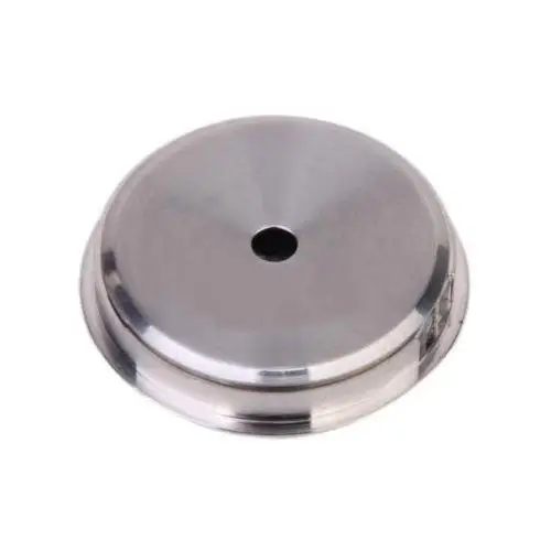 

Silver Round Humidity Thermometer Hygrometer Case For Guitar Portable