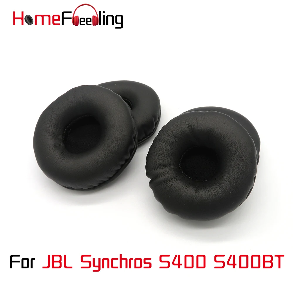 

Амбушюры Homefeeling для JBL Synchros S400 S400BT, круглые универсальные запасные части Leahter, амбушюры