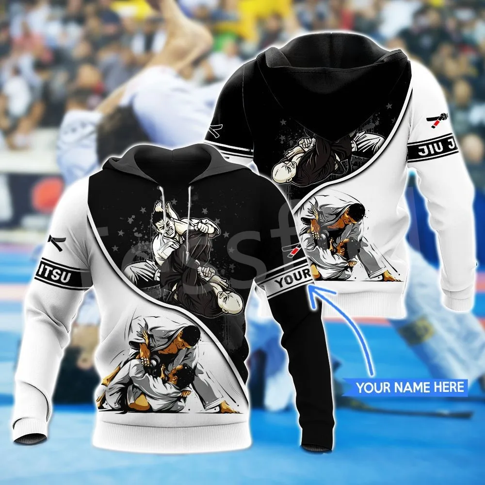 Tessffel Sports Martial Arts Jujitsu Judo Tracksuit Harajuku 3DPrint Men/Women Unisex Casual Funny Sweatshirts Autumn Hoodies F9