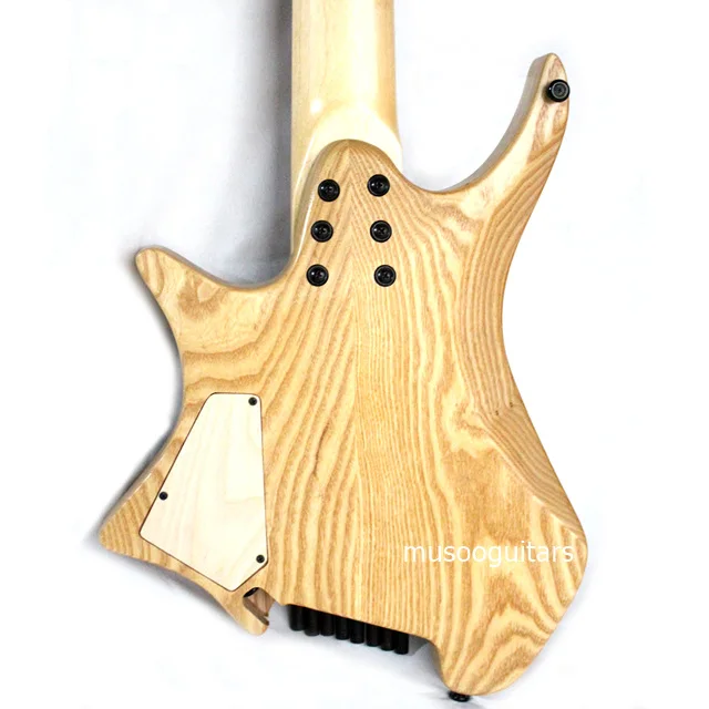 Бренд Musoo электрическая гитара с безголовым ладом 8 струн|Электрогитара| |