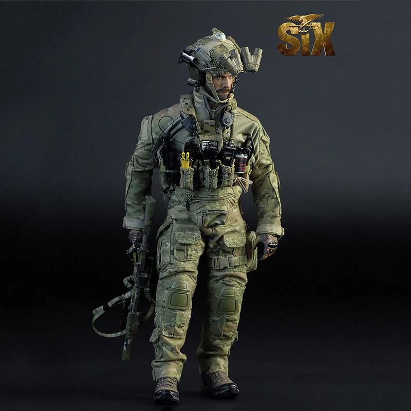 

1/6 Mini Times Toys M009 US Navy SEAL Team Six Male Solider Action Figure For Collection