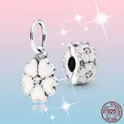 Бусины-зажимы для браслета, серебро 925 пробы