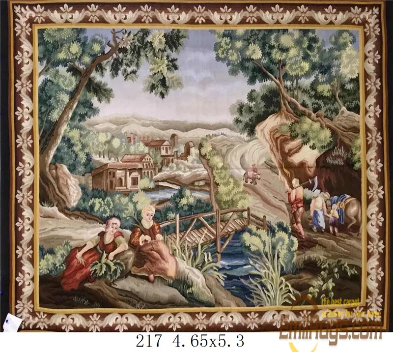 Гобелен прямоугольной формы настенный гобелен с цветочным стилем из