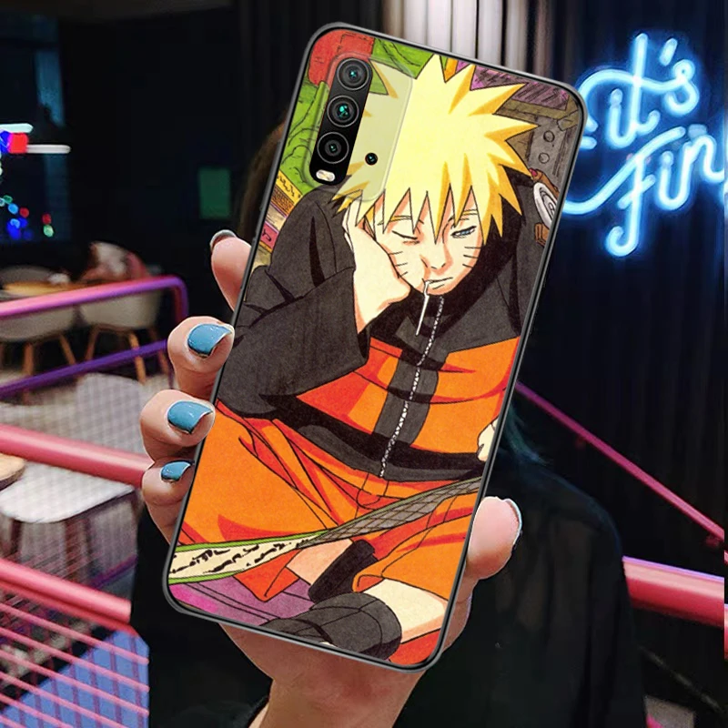 

N-Narutos Kakashi Sasuked Gaara Painting Phone Case Redmi 9 9 Pro 9T 9A 9C Redmi Note 9 9S Pro Max Soft Matte Ultra-thin