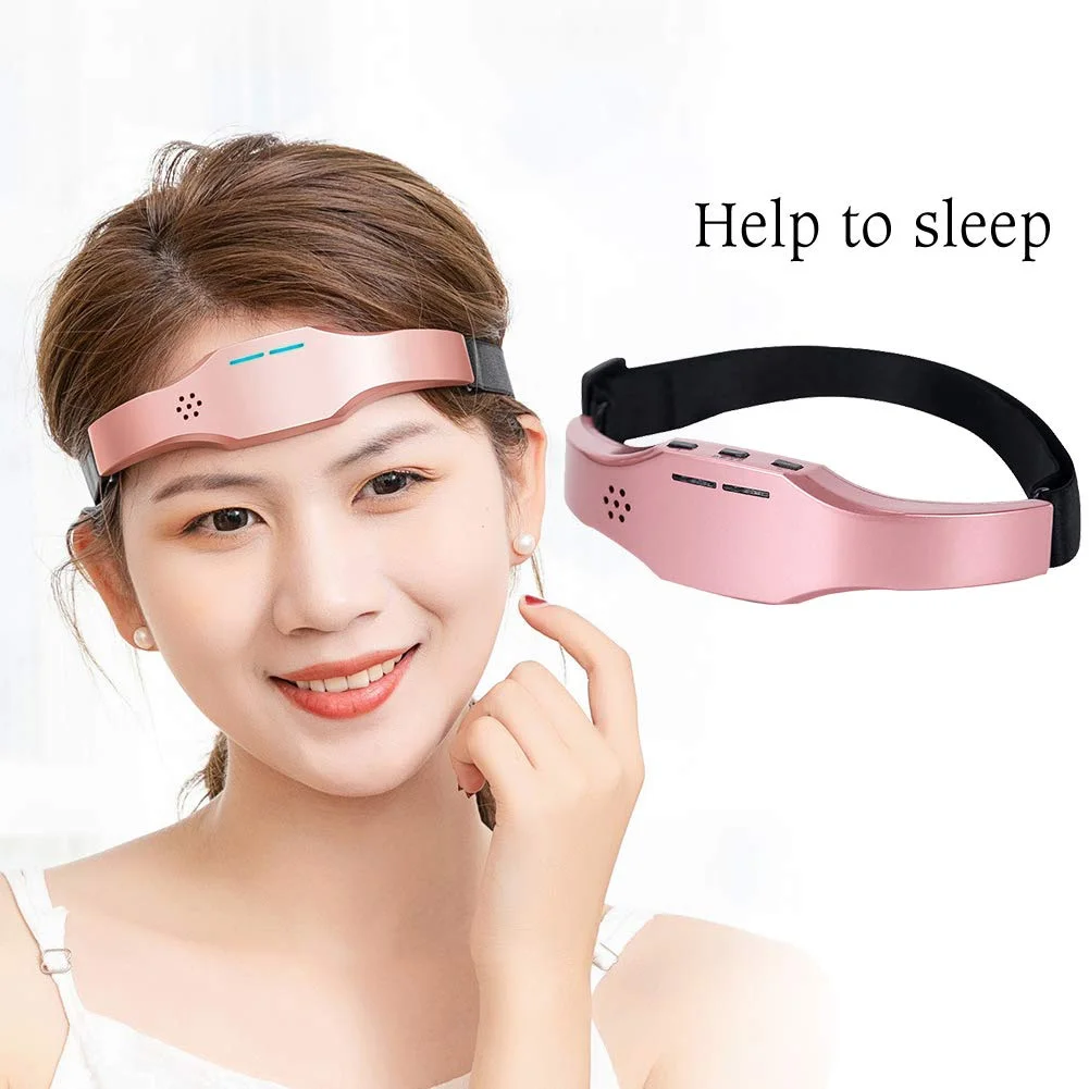 

Electric Head Massager Sleeping Instrument Smart Wireless Head Massager Relieve Insomnia Headache Women Man M2