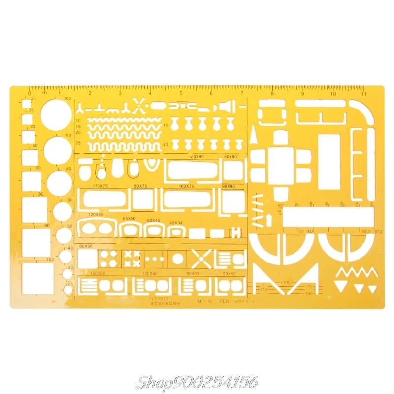 

Durable K Resin Military Drawing Template Drafting Ruler Stencil Measuring Tool S02 20 Dropship