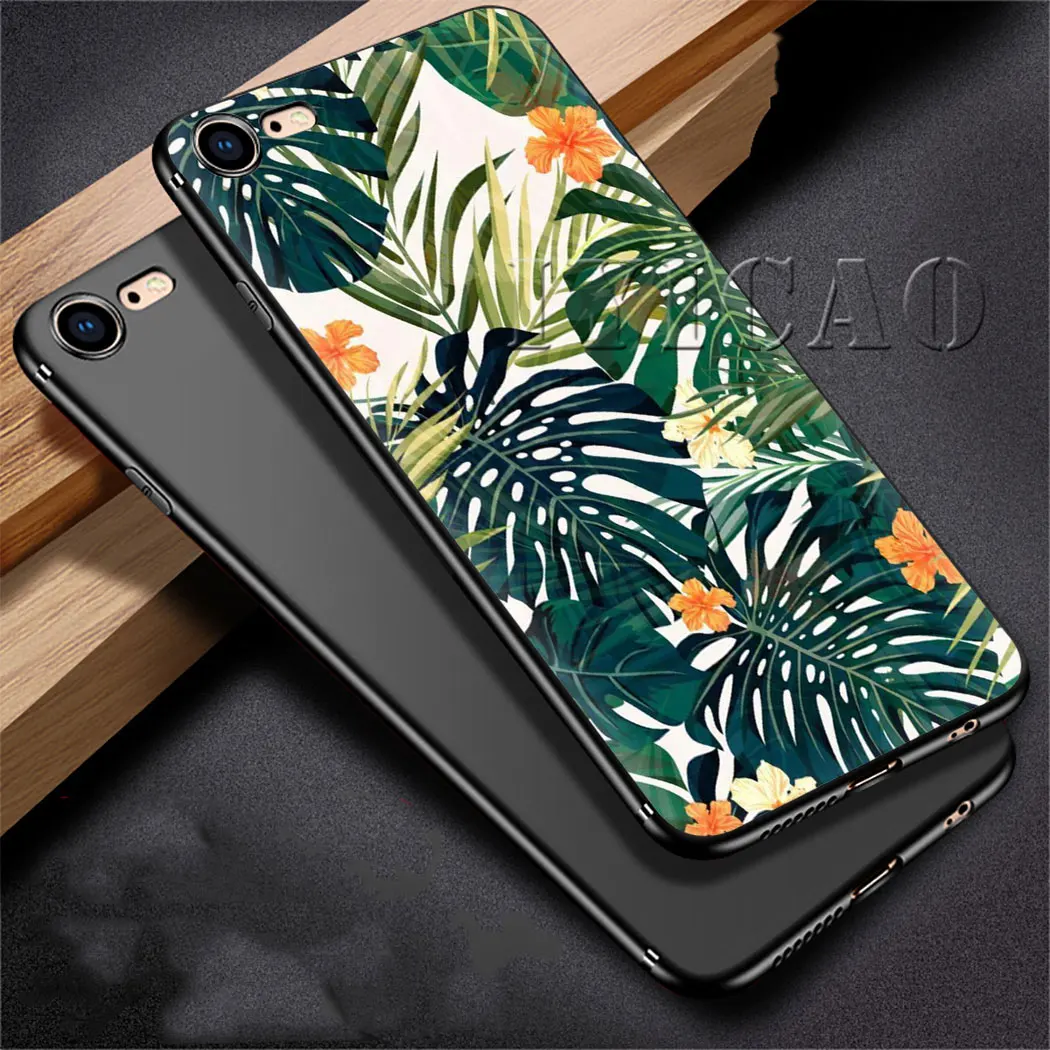 IYICAO симпатичный фруктовый лимонный Мягкий силиконовый чехол для iPhone 10 8 7 6 6S Plus 5 5S