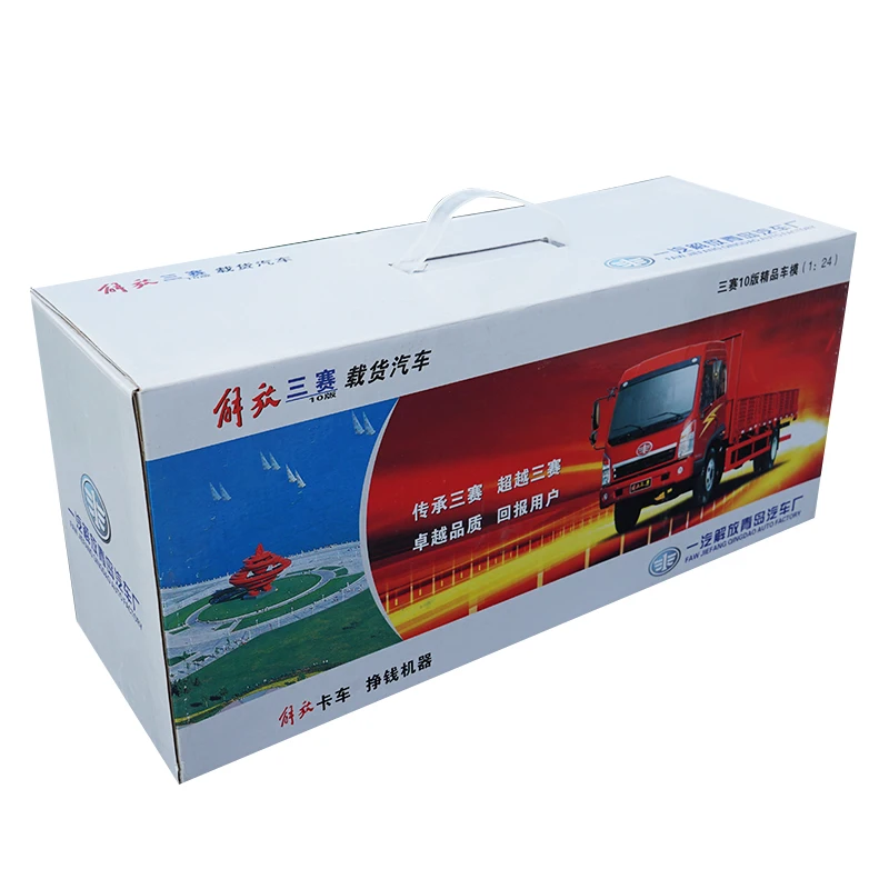 Оригинальный авторизованный аутентичный 1/24 FAW Jiefang sansai тяжелый грузовик литый