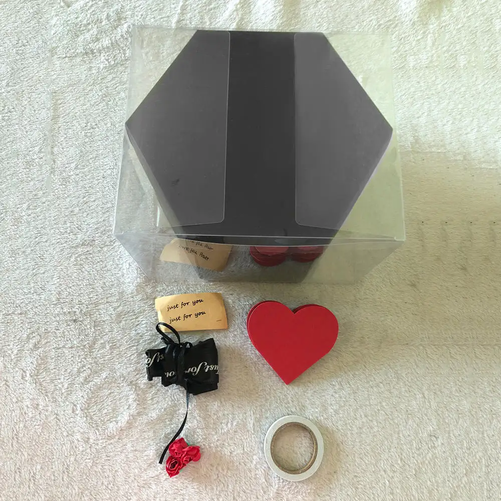 Творческий взрывозащищенный фотоальбом бомба коробка готовая DIY Скрапбукинг