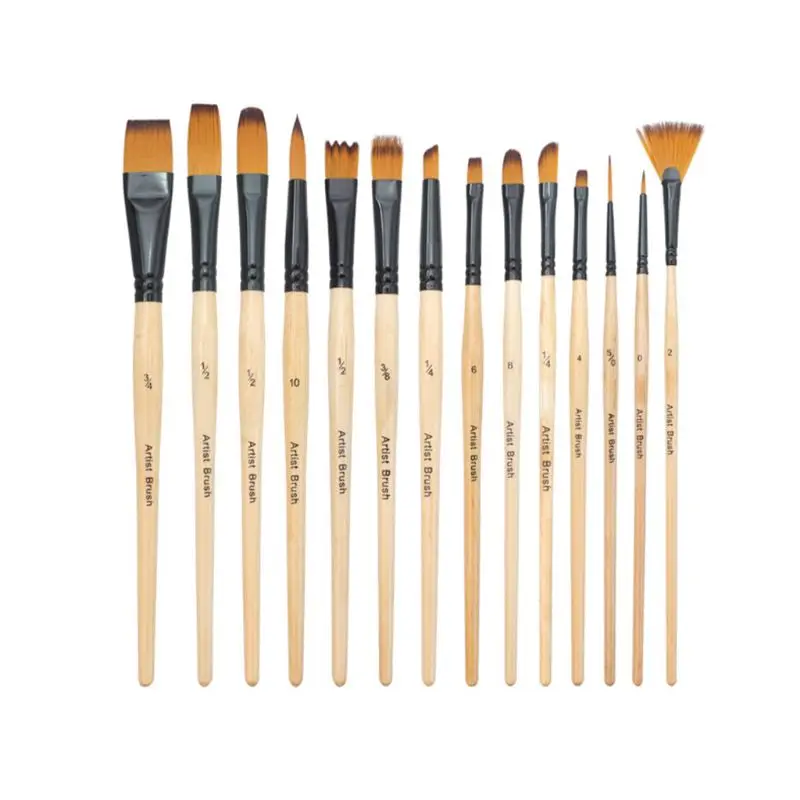 Кисти для рисования акриловые кисти акварели чехол карандаша сумка хранения