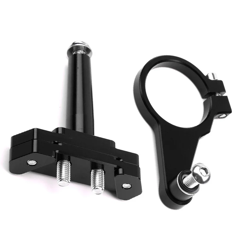 for Yamaha YZF R15 V3 2017-2019 Motorcycle Adjustable Steering Stabilizer Damper Bracket Mount Kit Base CNC Aluminum Accessories |