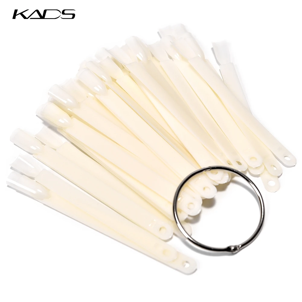 HOTSALE 50 советы/packIvory White Пластиковые Flase Nail Art Советы Стик Показать Практика