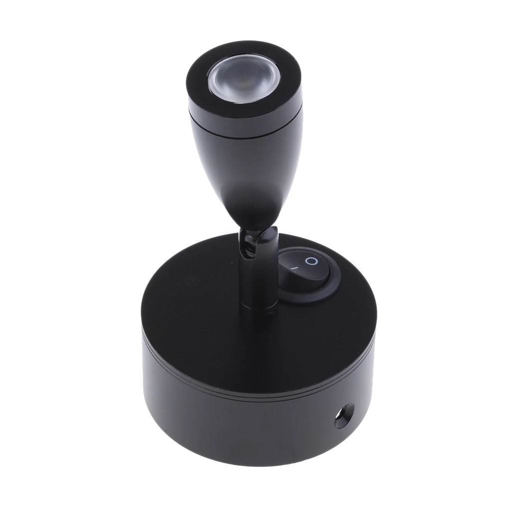 12V вращающийся светильник для чтения RV лодка СИД прикроватная лампа кемпер