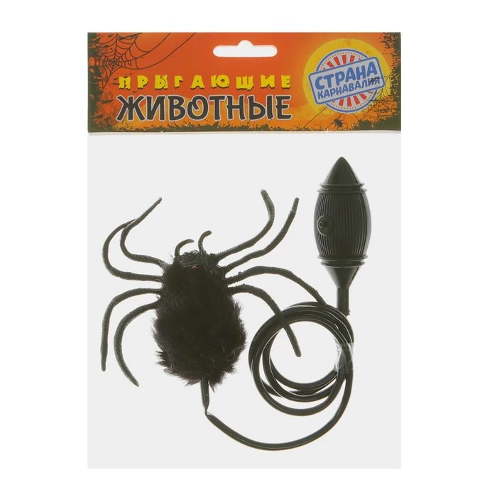 Прикол Прыгающий паук | Игрушки и хобби