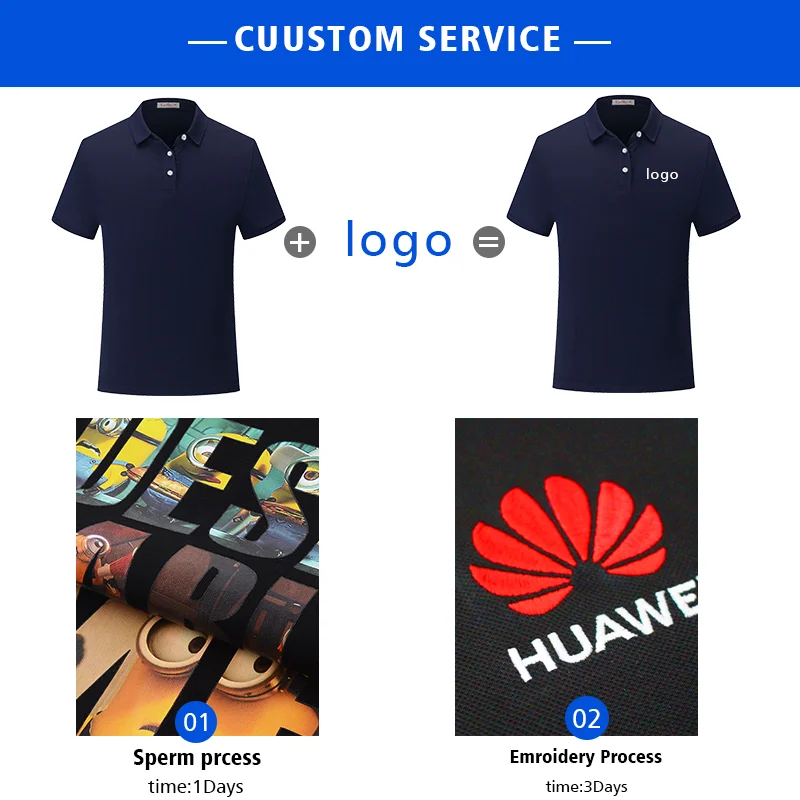

Tee-brother Summer men's Polo Shirt Casual Short Sleeve senior individual company group logo custom men's and women's custom top