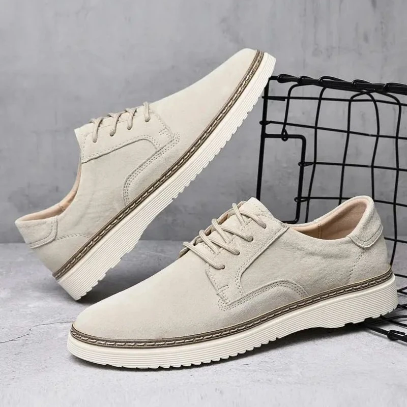 

2021 Autumn New Men Fashion Board Shoes Comfortable Lace Up Casual Shoes Car Sewing Popular Classic Versatile Men Shoes 8KH261