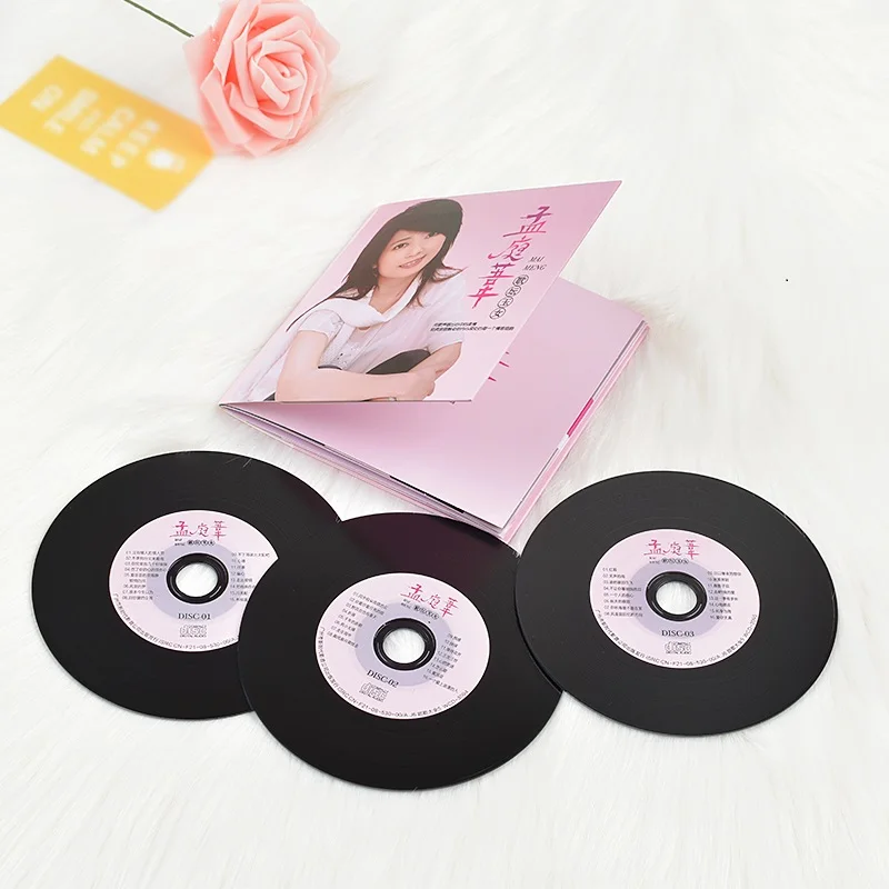 Китайские виниловые пластинки 12 см CD-диск Meng Tingwei Mai китайская певица популярная
