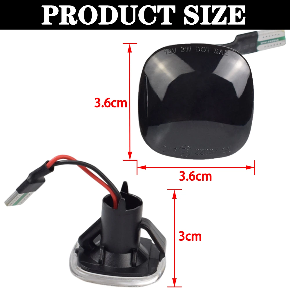 Динамический светодиодный боковой указатель поворота светильник AUDI A3 A4 A8 SKODA Octavia