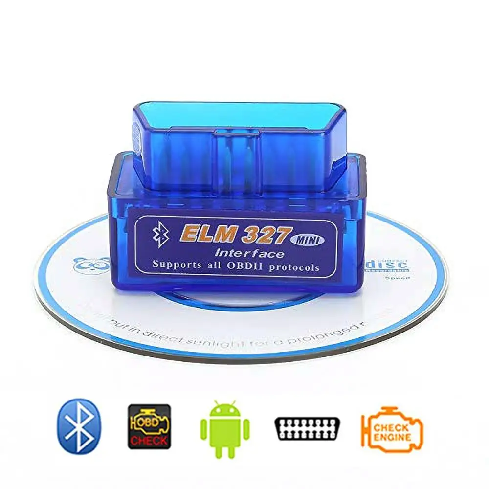 Bluetooth OBD2 V1.5/V2.1 Мини Elm327 obd2 сканер OBD Автомобильный диагностический инструмент