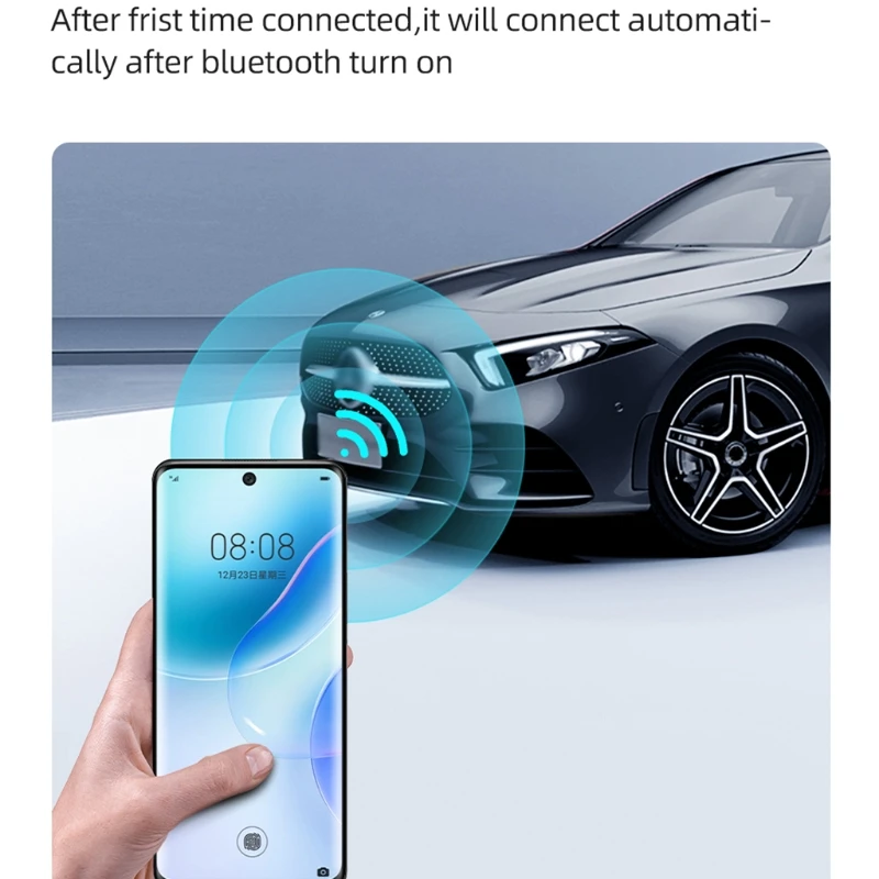 Bluetooth-Совместимый Беспроводной адаптер CarPlay Hicar Dongle для Audi-навигация медиаплеер
