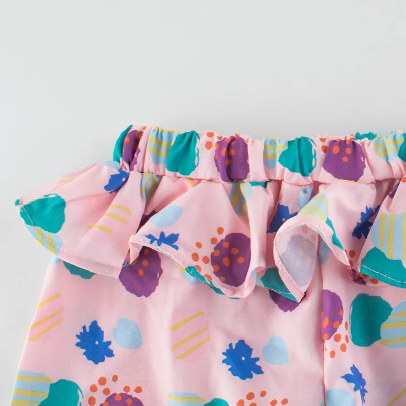 Новые летние шаровары для малышей детские штаны девочек детская одежда