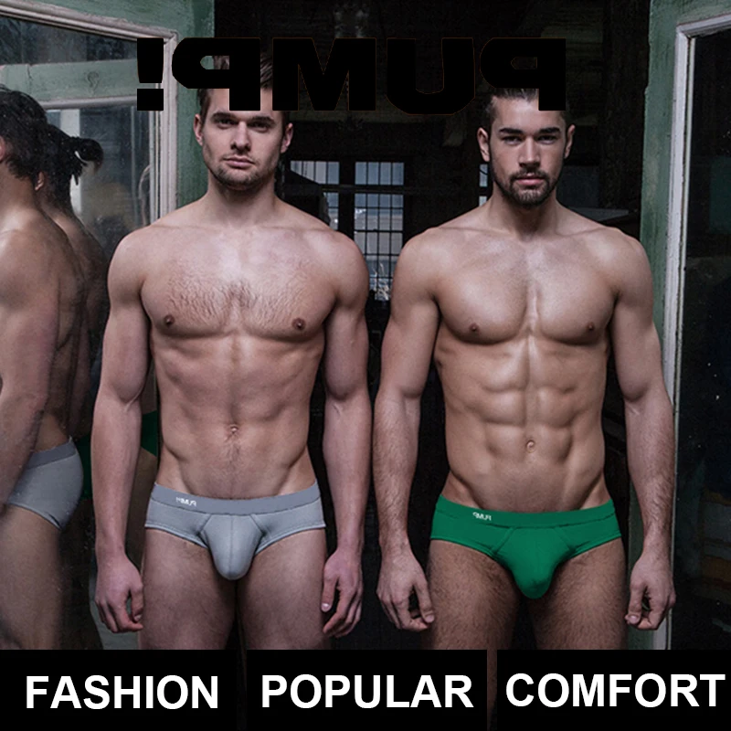 

New Men's Briefs Male Underwear Cotton Men Solid Underwear Sexy Underpants Plus Size Young Gay Cuecas Mesh Breathable