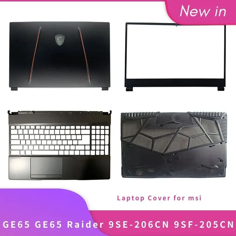 

NEW Original For MSI GE65 Raider GL65 GP65 9SE-206CN 9SF-205CN MS-16U1 Laptop LCD Back Cover/Front Bezel/Palmrest/Bottom Case