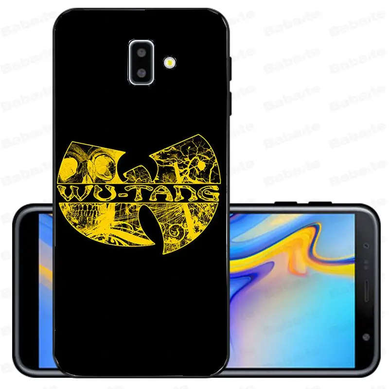 A2 Wu-Tang Wu Tang Clan черный ТПУ Мягкий силиконовый чехол для телефона samsung Galaxy j6 plus A6 A8 A9 A10 A30 A50 Coque Shell - Цвет: A2