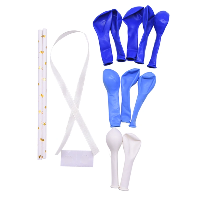 B11-1set 1 комплект 10 шт. 5 дюймов шар гирлянда Арка торт комплект экстракласса День Рождения украшения детский душ свадебный десерт украшения принадлежности - Цвет: B11-1set