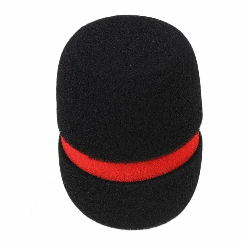 10 Pcs Handheld Stage Microphone Windsn Foam Mic Cover Karaoke Black | Электроника