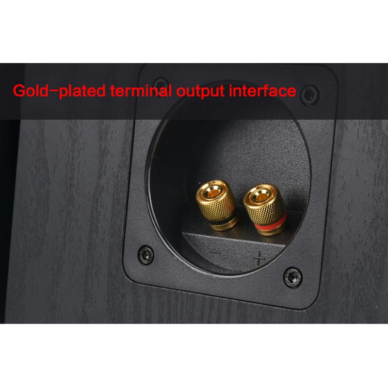 40Вт 5-дюймовый пассивный двухполосный акустический громкоговоритель стерео для домашнего телевизора в гостиной на полке для книг с мощными низкими частотами и компьютерным аудио на стол.