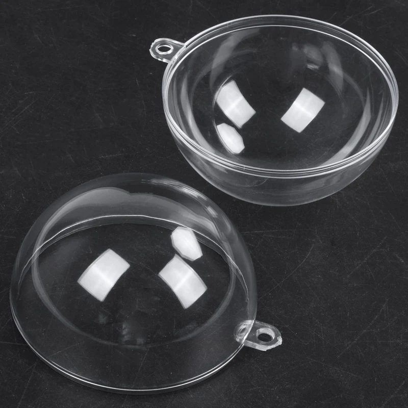 6 acrylic spheres diameter cm divisible transparent with suspension eyelet | Украшения и аксессуары
