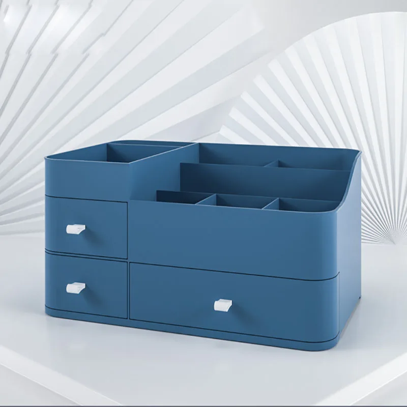 Large Capacity Makeup drawer Organizer Shelf Cosmetic Storage Box Jewelry Nail Polish Container Desktop Sundries | Дом и сад