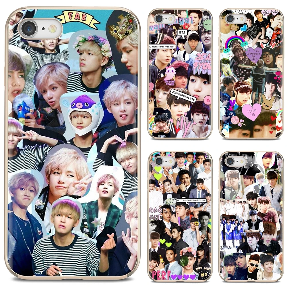 Чехол для мобильного телефона Huawei P30 P40 P20 P7 P8 P9 P10 Lite Plus Pro 2015 2016 2017 Mini bangtan boys L Коллаж