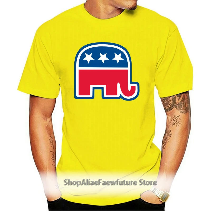 

Republican Party Elephant Logo - Conservative GOP T-Shirt Vote USA